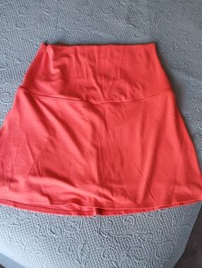 Women's Maternity Coral Skort